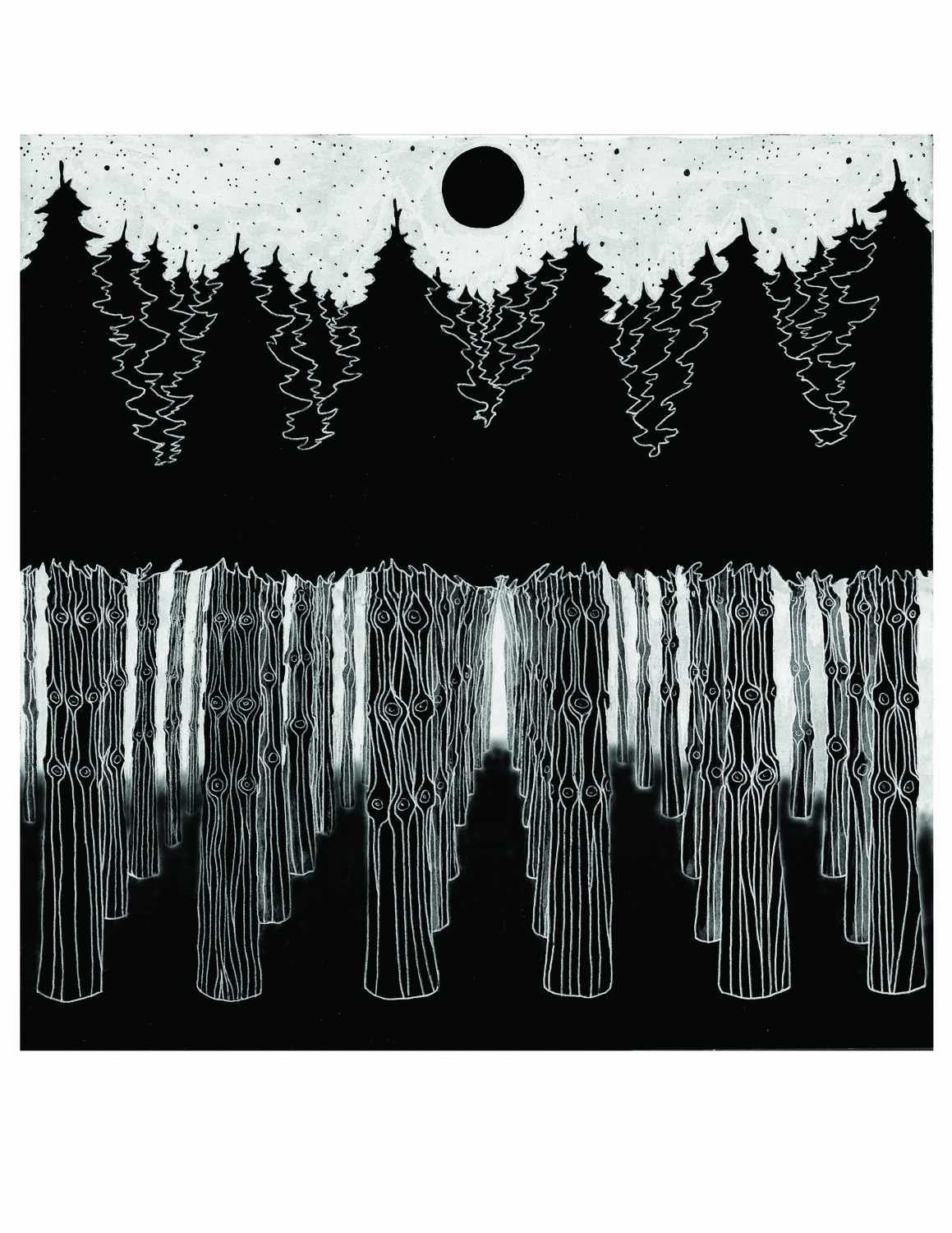 Silent Pines (Inverted)